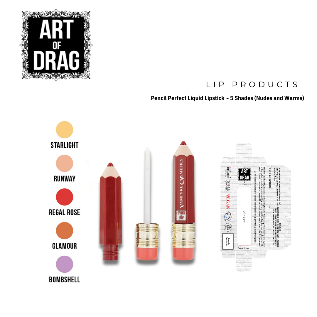 Art of Drag Pencil Perfect Liquid Lipsticks