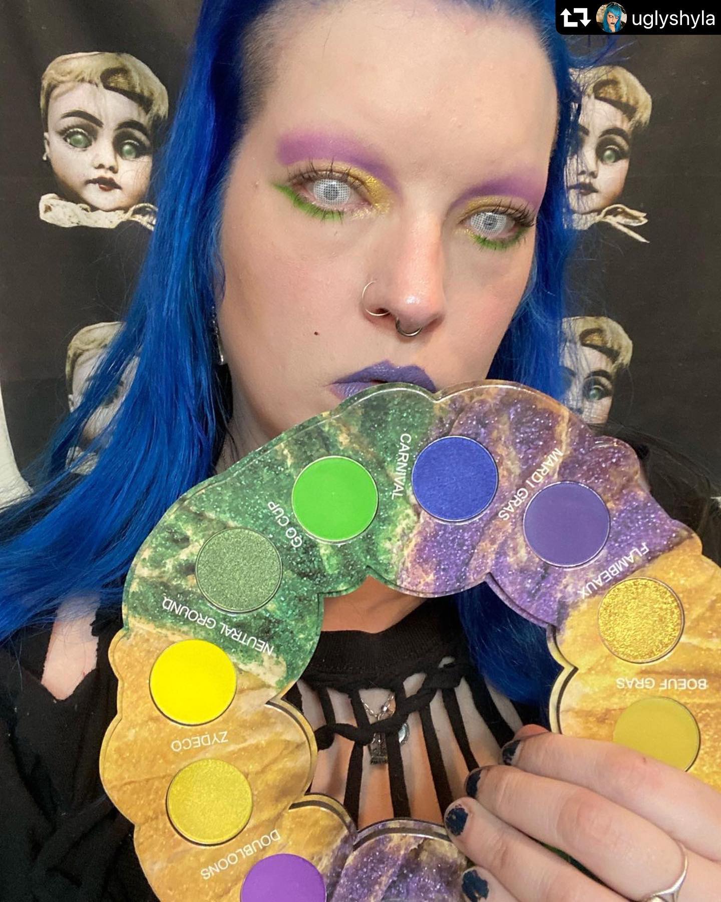 King Cake Palette