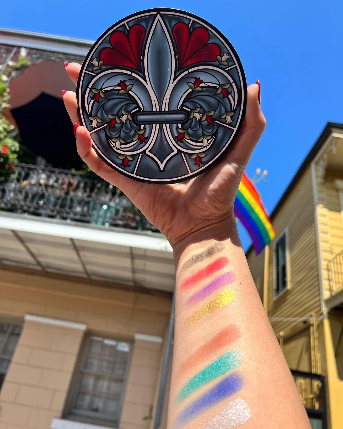 New Orleans Fleur De Lis Palette (Echo Chernik Artwork)